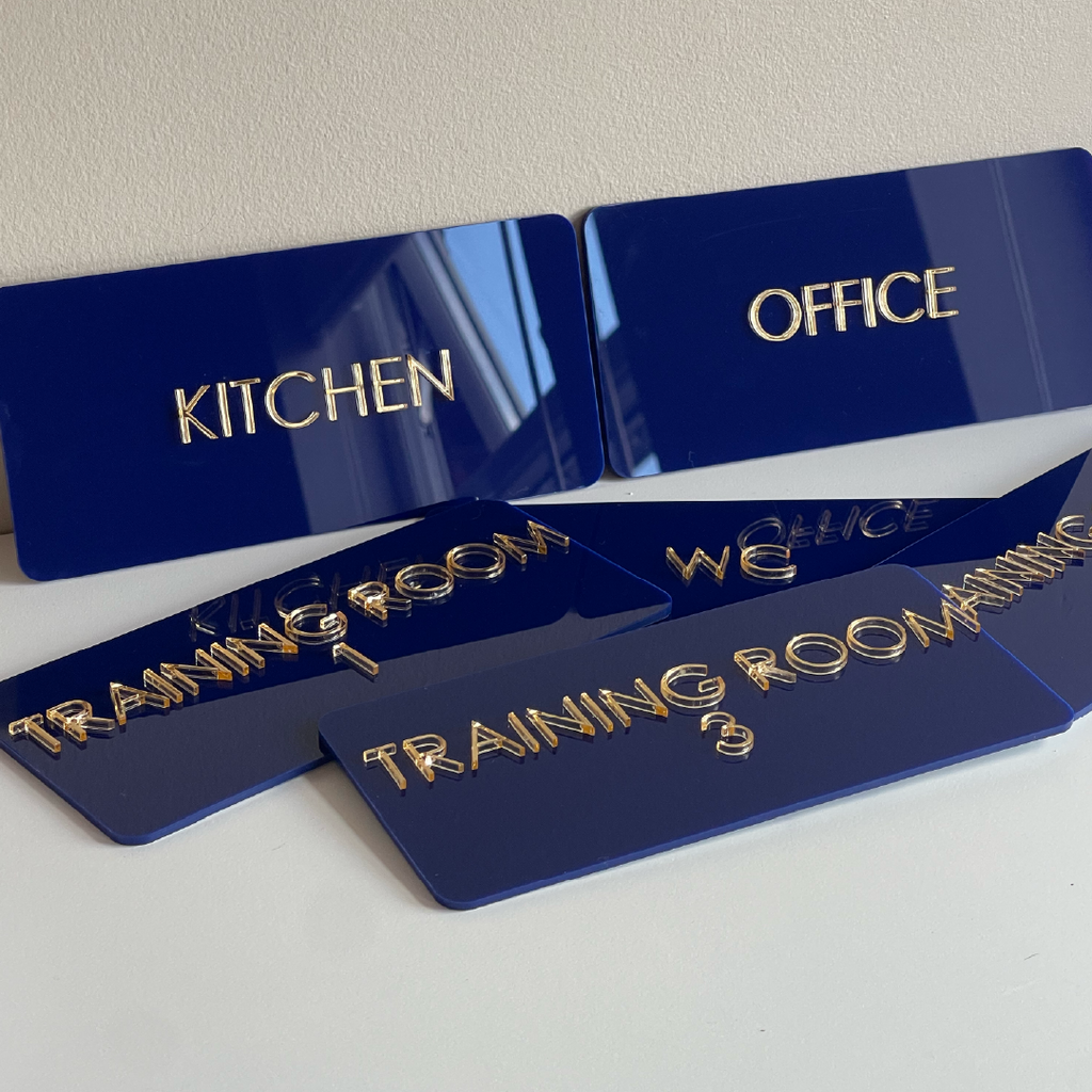 3D Acrylic Signs for Door Plaque