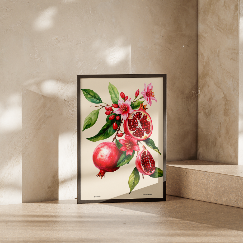 Granada - Fruit Market Print