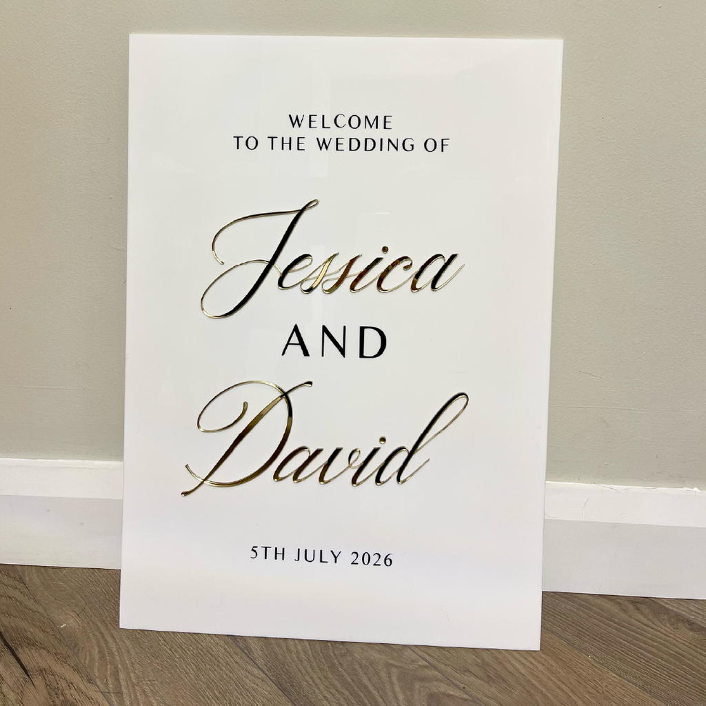 Wedding Welcome Sign