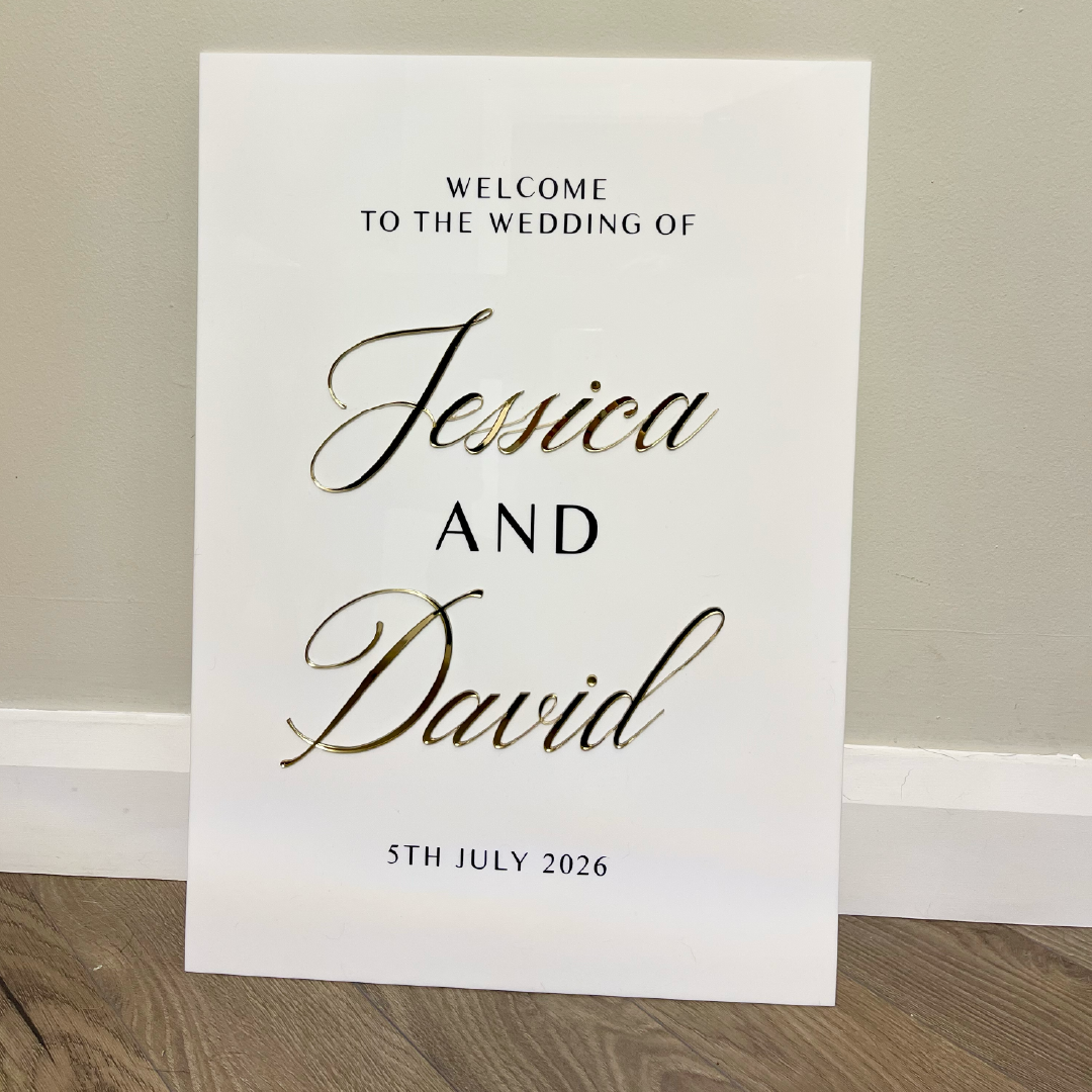 Wedding Welcome Sign
