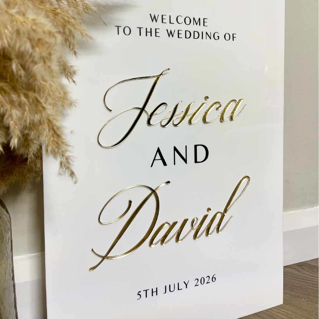 Wedding Welcome Sign